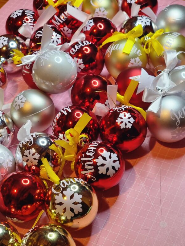 Esferas Navideñas Personalizadas - Imagen 4