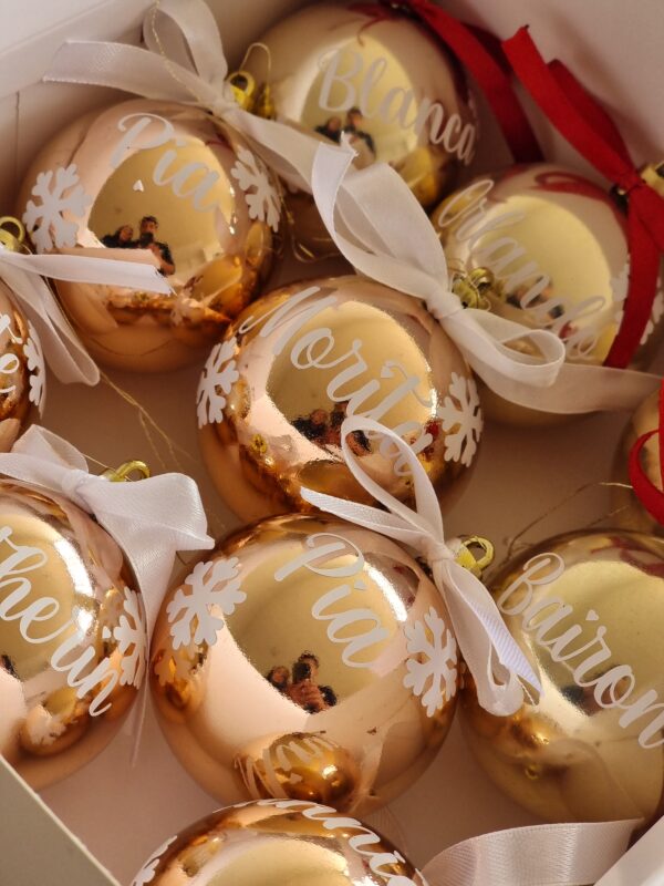 Esferas Navideñas Personalizadas - Imagen 2
