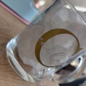 Tazas Transparentes